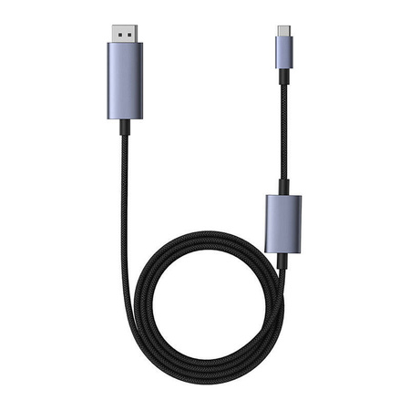 ADAPTER USB-C - DP BASEUS 8K 1,5M (CZARNY)