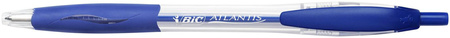 DŁUGOPIS AUTOMATYCZNY Z GUMOWYM UCHWYTEM BIC ATLANTIS CLASSIC 8871311 NIEBIESKI 1.0MM
