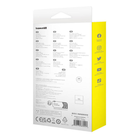 KABEL SZYBKIEGO ŁADOWANIA BASEUS USB DO IP 2,4A,1M (CZARNY)