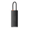 HUB BASEUS OS LITE 6-PORT (TYP-C DO HDMI+USB3.0*2+PD+SD/TF) (CZARNY)