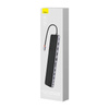 HUB 12W1 BASEUS ELITEJOY GEN2 SERIES USB-C DO 2XHDMI+ 3XUSB 3.0+ PD+ DP+ SD/TF+ RJ45+TYPE-C+ 3.5MM (CIEMNY SZARY)