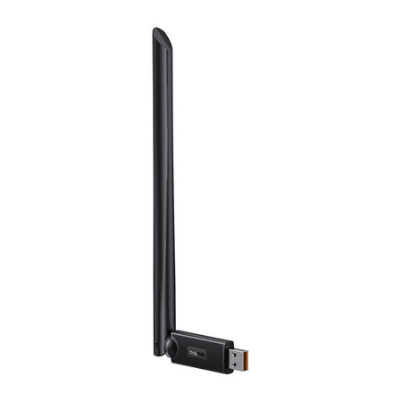 ADAPTER WIFI Z ANTENĄ BASEUS FASTJOY 300MBPS (CZARNY)