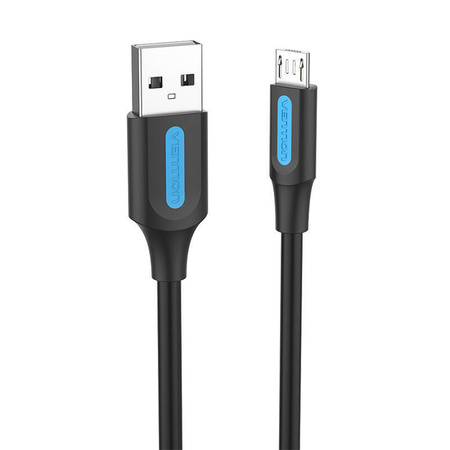 KABEL USB 2.0 A DO MICRO USB VENTION COLBG 3A 1,5M CZARNY