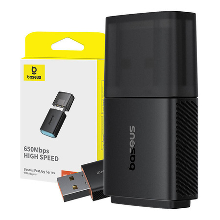 ADAPTER WIFI BASEUS FASTJOY 650MBPS (CZARNY)