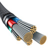 KABEL SZYBKIEGO ŁADOWANIA BASEUS USB C DO IP 20A,1M (CZARNY)