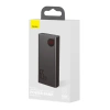 Powerbank Baseus Adaman Metal 20000mAh, PD, QC 3.0, 65W, 2xUSB + USB-C + micro USB, (czarny)