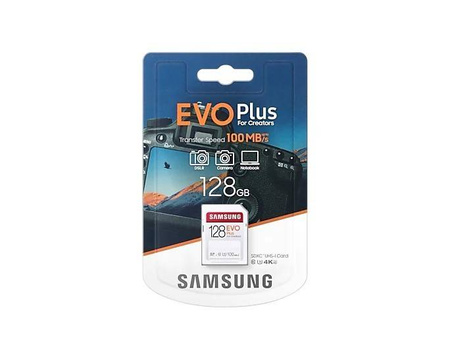 SAMSUNG KARTA PAMIĘCI MB-SC128K/EU 128GB EVO PLUS