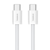 Kabel szybkiego ładowania USB-C do USB-C Baseus Superior 2 100W 2m (biały)