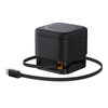 MAGNETYCZNA ŁADOWARKA INDUKCYJNA 2W1 BASEUS MAGPRO 25W (CZARNA)