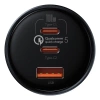 Ładowarka samochodowa Baseus Qualcomm, USB, 2x USB-C, 160W (szara)