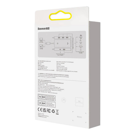 HUB USB 4-PORTOWY USB-C 25CM (25CM)