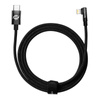 KABEL USB-C DO LIGHTNING BASEUS MVP 20W 2M (CZARNY)