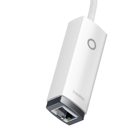 ADAPTER SIECIOWY BASEUS LITE SERIES USB DO RJ45, 100MBPS (BIAŁY)