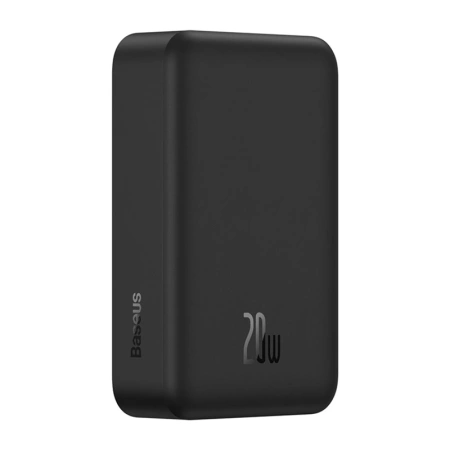 Powerbank magnetyczny Baseus Magnetic Mini 20000mAh, USB-C 20W MagSafe (czarny)