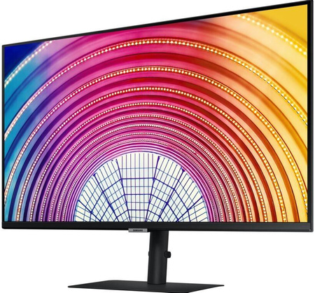 SAMSUNG MONITOR 32 CALE LS32A600NAUXEN VA 2560X1440 WQHD 16:9 1XHDMI 1XDP 3XUSB 3.0, 1XUSB 2.0 5MS HAS+PIVOT PŁASKI 3 LATA ON-SITE