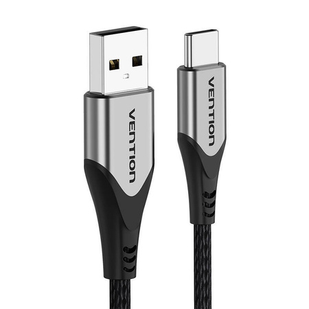 KABEL USB 2.0 A DO USB-C VENTION CODHG 3A 1,5M SZARY