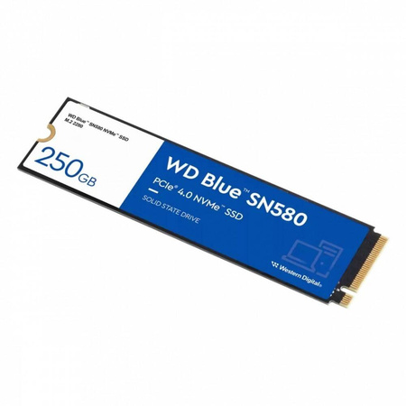 WESTERN DIGITAL DYSK SSD WD BLUE 250GB SN580 NVME M.2 PCIE GEN4