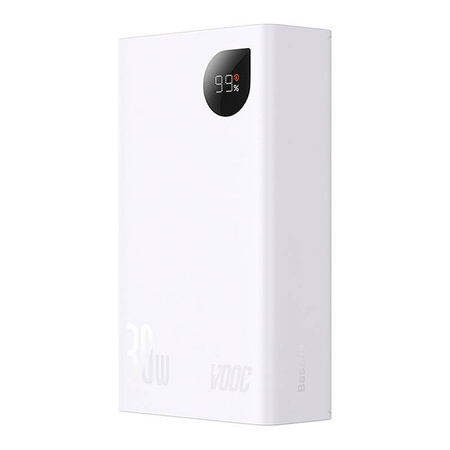 POWERBANK BASEUS ADAMAN 2, 20000MAH, 2XUSB, USB-C 30W,  (BIAŁY)
