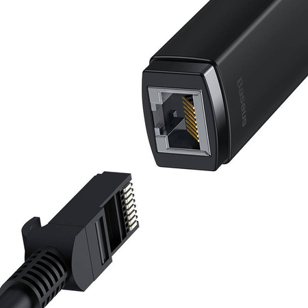 ADAPTER SIECIOWY BASEUS LITE SERIES USB DO RJ45 (CZARNY)