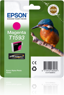 TUSZ ORYGINALNY EPSON T1593 C13T15934010 MAGENTA  17 ML