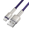 KABEL USB DO LIGHTNING BASEUS CAFULE, 2.4A, 2M (FIOLETOWY)