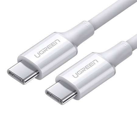 Kabel USB-C męski do USB-C męski 2.0 UGREEN US300, 2m (biały)