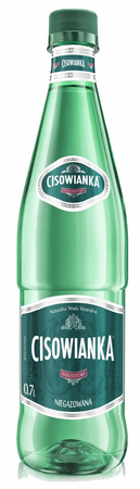 WODA NIEGAZOWANA BUTELKA PLASTIKOWA CISOWIANKA 0,7L