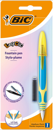 PIÓRO WIECZNE BIC EASY CLIC STANDARD 8479004 + NABÓJ