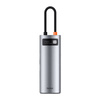 HUB 7W1 BASEUS GLEAM, USB-C DO 1X HDMI4K 60HZ + 3X USB3.0 + 1X PD + 1X SD/TF (SZARY)