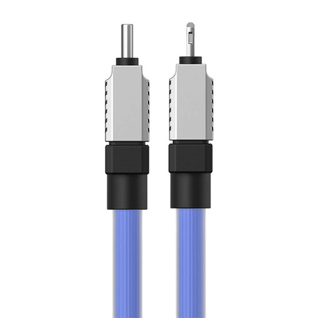 KABEL SZYBKO ŁADUJĄCY BASEUS USB-C DO LIGHTNING COOLPLAY SERIES 20W 1M (FIOLETOWY)