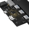 HUB BASEUS 5-PORTOWY USB-C DO HDMI+USB3.0X3+PD (CZARNY)