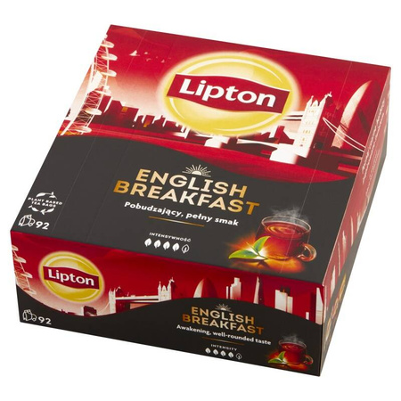 HERBATA CZARNA LIPTON ENGLISH BREAKFAST 92 TOREBKI