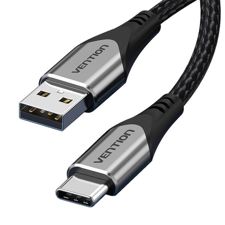 KABEL USB 2.0 A DO USB-C VENTION CODHH 3A 2M SZARY