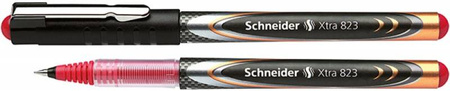 PIÓRO KULKOWE  SCHNEIDER XTRA 823 CZERWONE 0.3MM