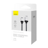 KABEL SZYBKO ŁADUJĄCY BASEUS USB-A DO LIGHTNING COOLPLAY SERIES 20W 2M (CZARNY)