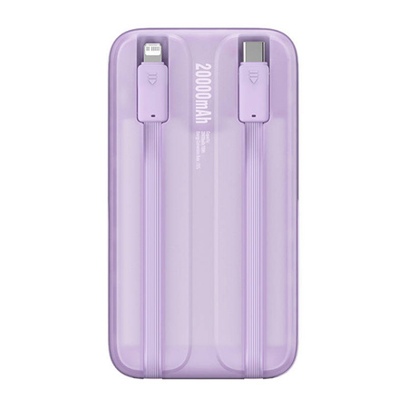 POWERBANK BASEUS COMET 20000MAH, USB DO USB-C, 22.5W (FIOLETOWY)