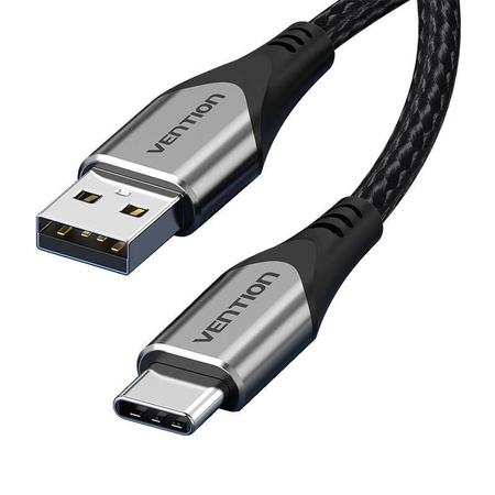 KABEL USB 2.0 A DO USB-C VENTION CODHG 3A 1,5M SZARY