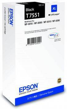 TUSZ ORYGINALNY EPSON T755140 C13T755140 CZARNY  100 ML