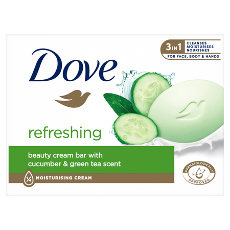 MYDŁO W KOSTCE DOVE CUCUMBER & TEA SCENT