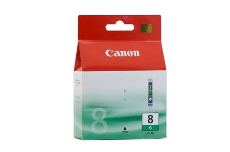 TUSZ ORYGINALNY CANON CLI8GREEN 0627B001 ZIELONY  420 STRON