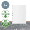 KOSZULKI GROSZKOWE A4 LEITZ RECYCLE MAXI 40210003 PRZEZROCZYSTY 100MIC 25SZT