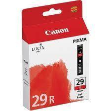 TUSZ ORYGINALNY CANON PGI29R 4878B001 CZERWONY  36 ML