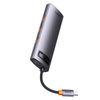 HUB 8W1 BASEUS STARJOY SERIES, USB-C DO HDMI + 3 X USB 3.1 + USB-C PD + RJ45 + MICROSD/SD