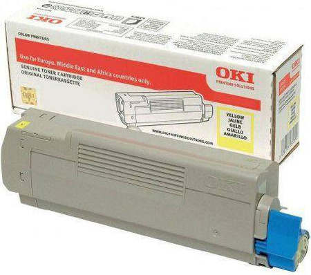 TONER ORYGINALNY OKI C332/MC363-TY 46508713 YELLOW 1500 STRON