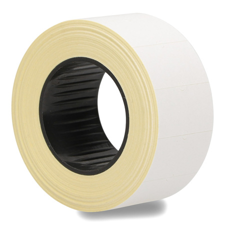 ETYKIETY SAMOPRZYLEPNE 21,5X12MM DO METKOWNIC EMERSON BIAŁE 5ROLEK*800SZT