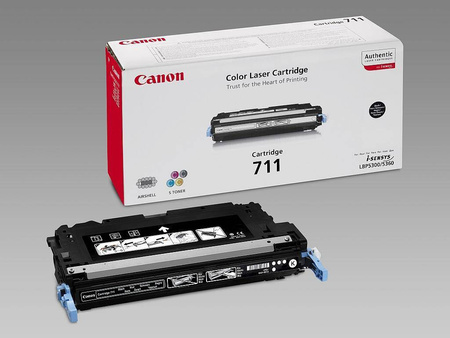 TONER ORYGINALNY CANON CRG711B 1660B002 CZARNY  6000 STRON