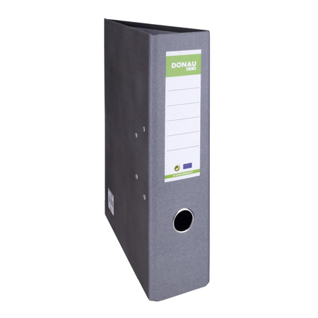 SEGREGATOR A4 TEKTUROWY DONAU ECO 80MM SZARY
