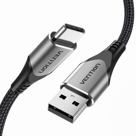 KABEL USB 2.0 A DO USB-C VENTION CODHG 3A 1,5M SZARY