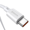 Kabel USB-C do USB-C Baseus Superior Series, 100W, 1m (biały)