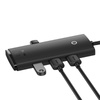 HUB USB 4-PORTOWY USB-C 25CM (25CM)